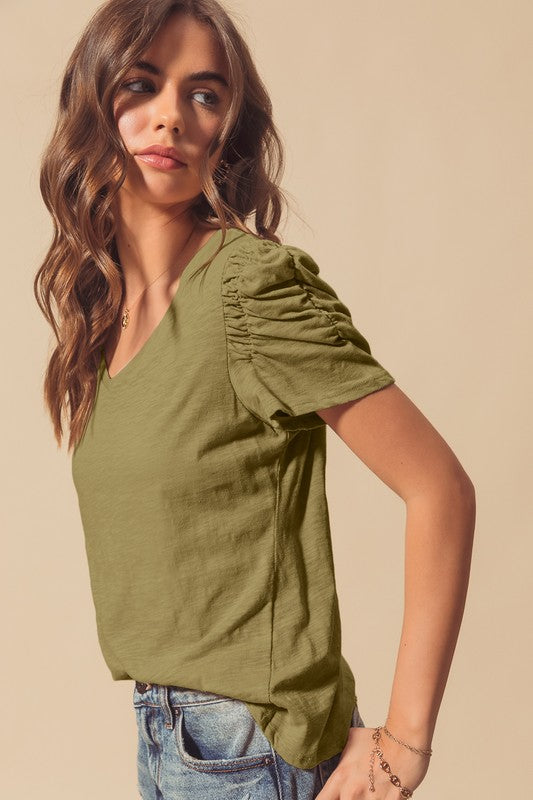 Grand Day Olive Tee