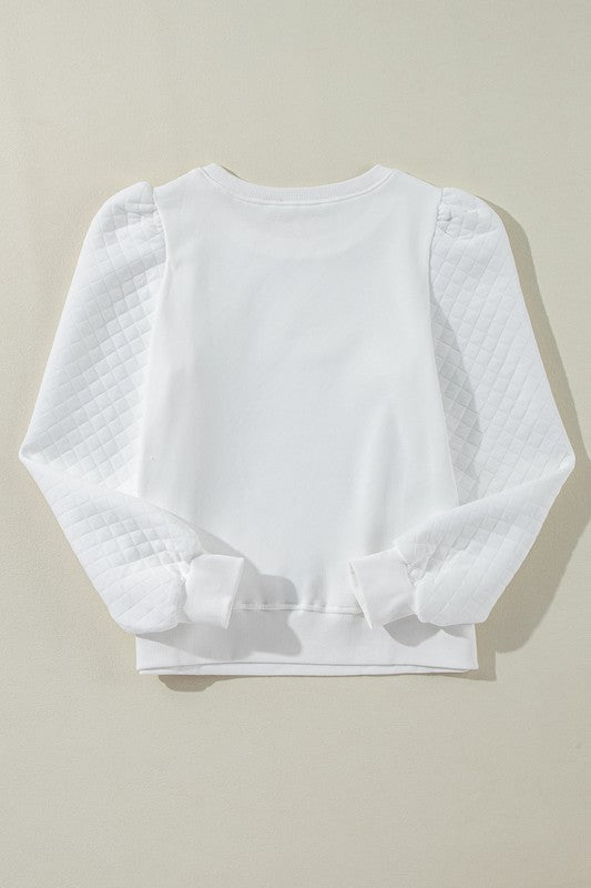 White A Minute Sweatshirt