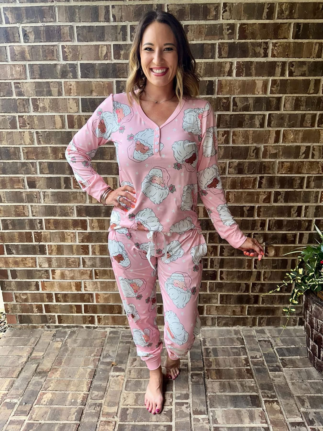 PREORDER • Santas Ladies and Littles Christmas Pjs