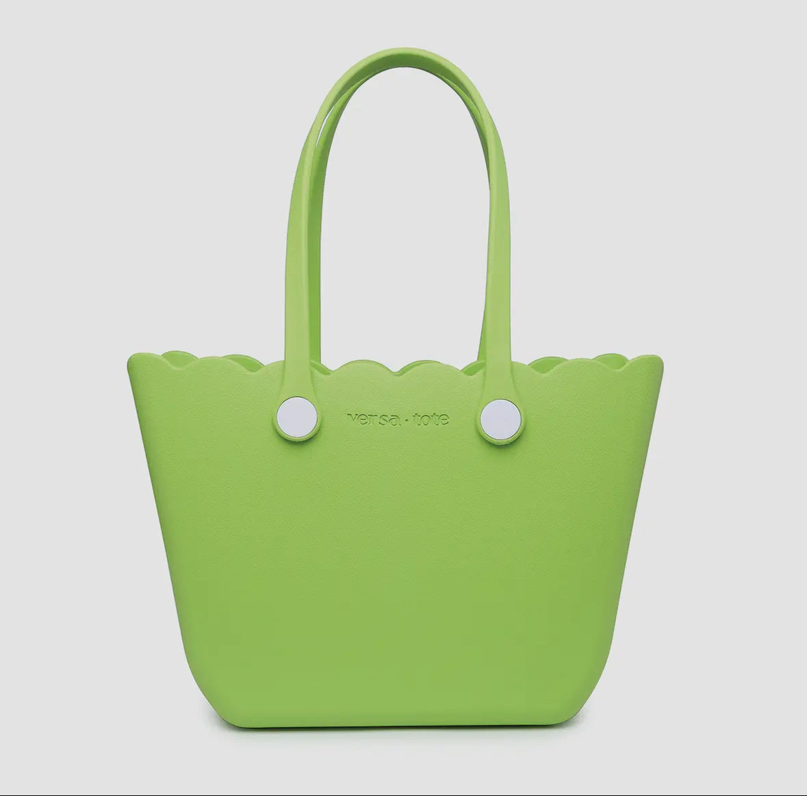 PREORDER - Scalloped Versa Tote with removable handles