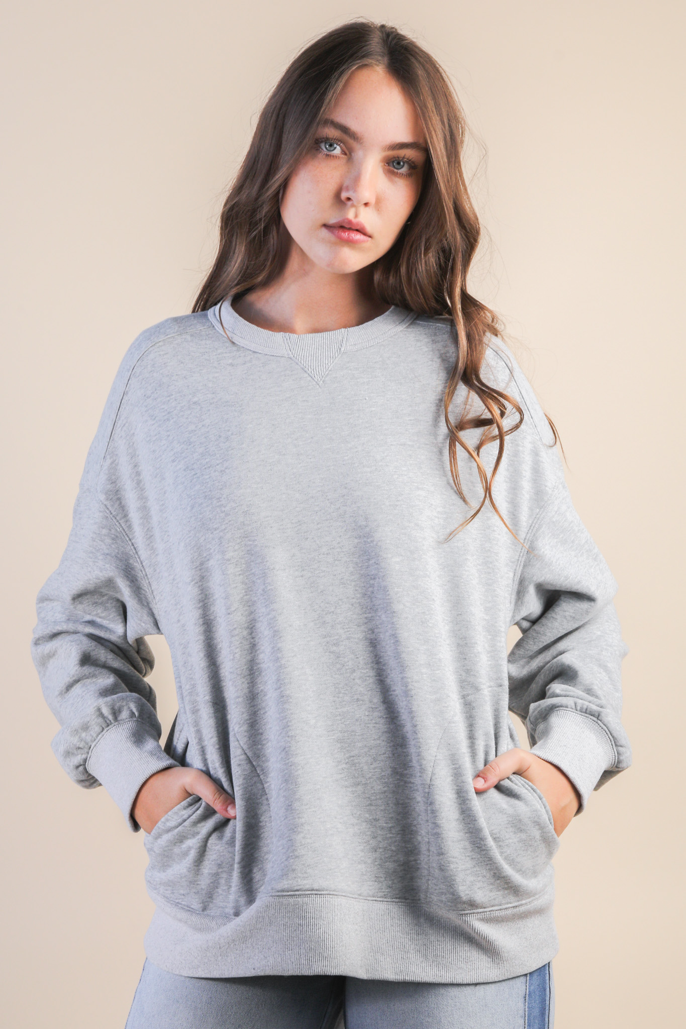 Cozy Gray Sweatshirt