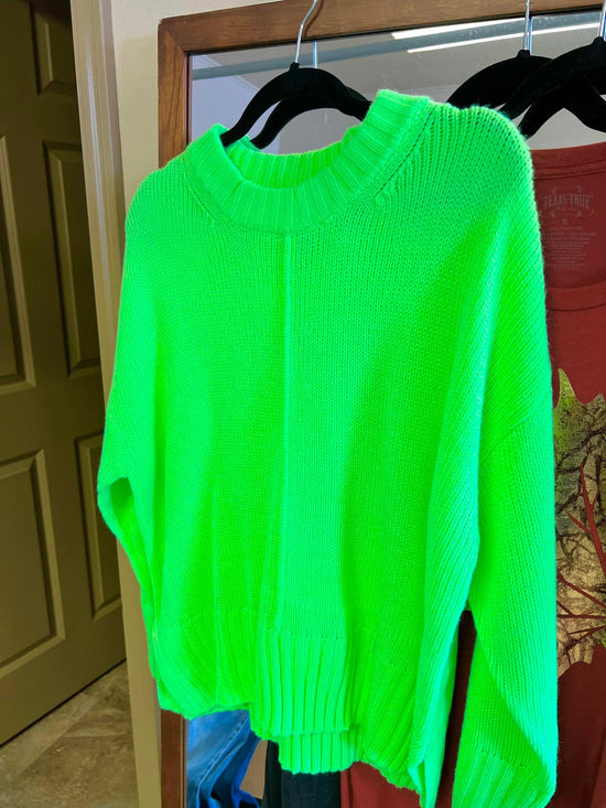 Neon Lime Sweater