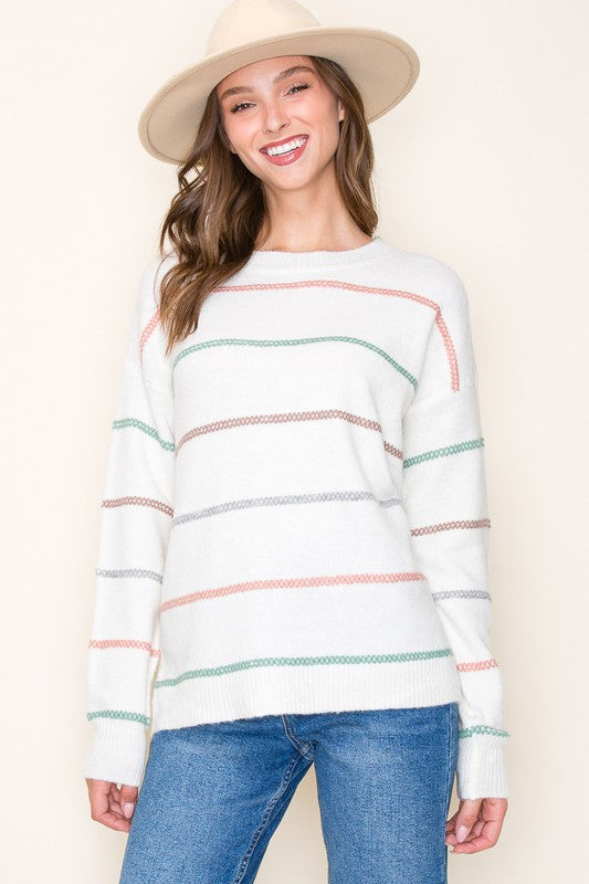 Kenna Soft Stripe Sweater