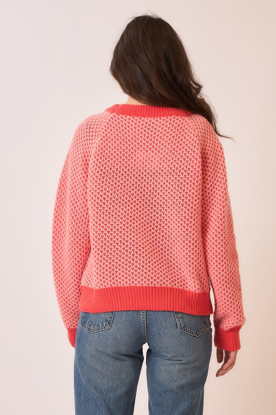 Major Details Waffle Sweater