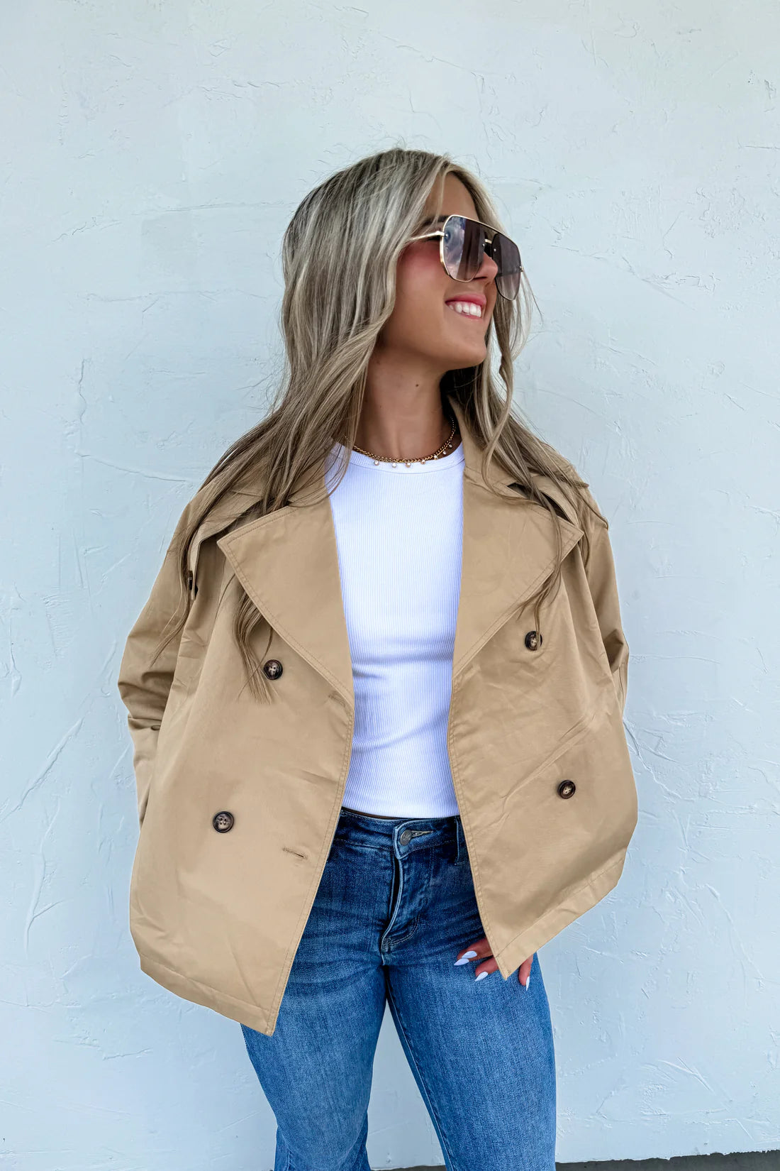 PREORDER • Rossi Short Trench Coat