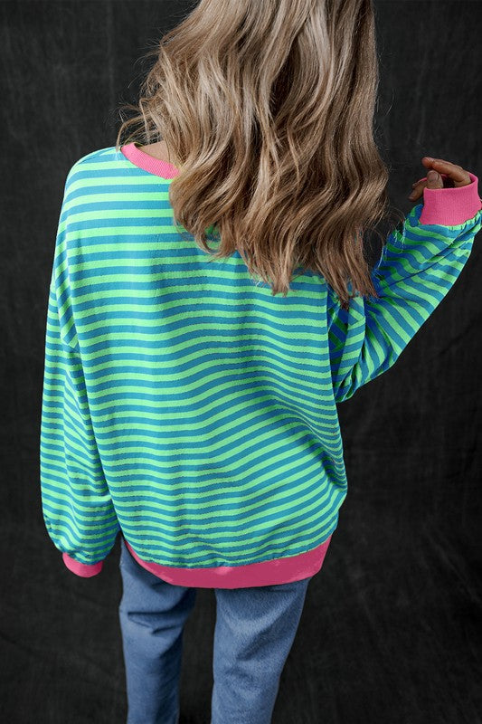 Happy Colors Lightweight Sweatshirt