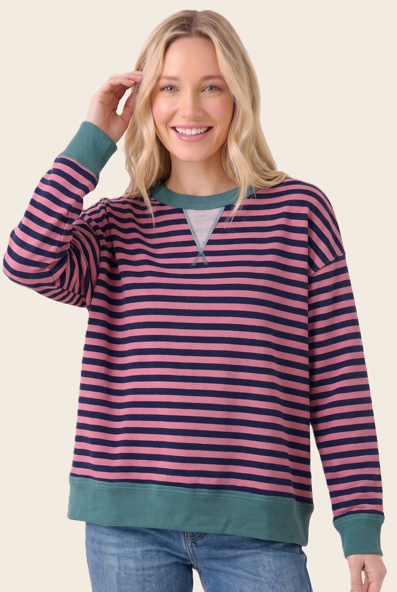 Trending Stripe Sweatshirt