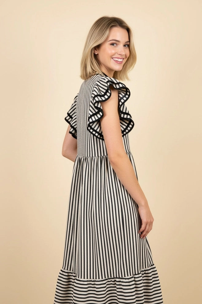 First Impressions Tiered Dress
