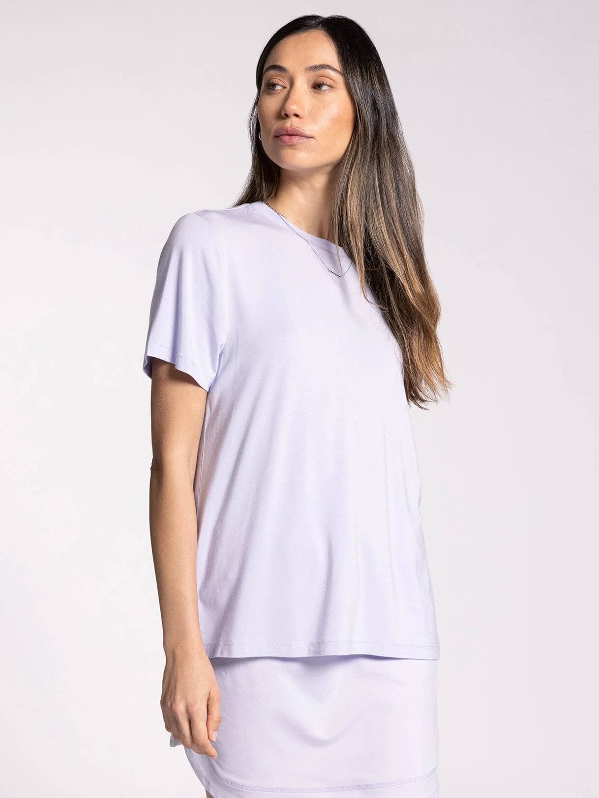 Kim Dusty Lilac Tee