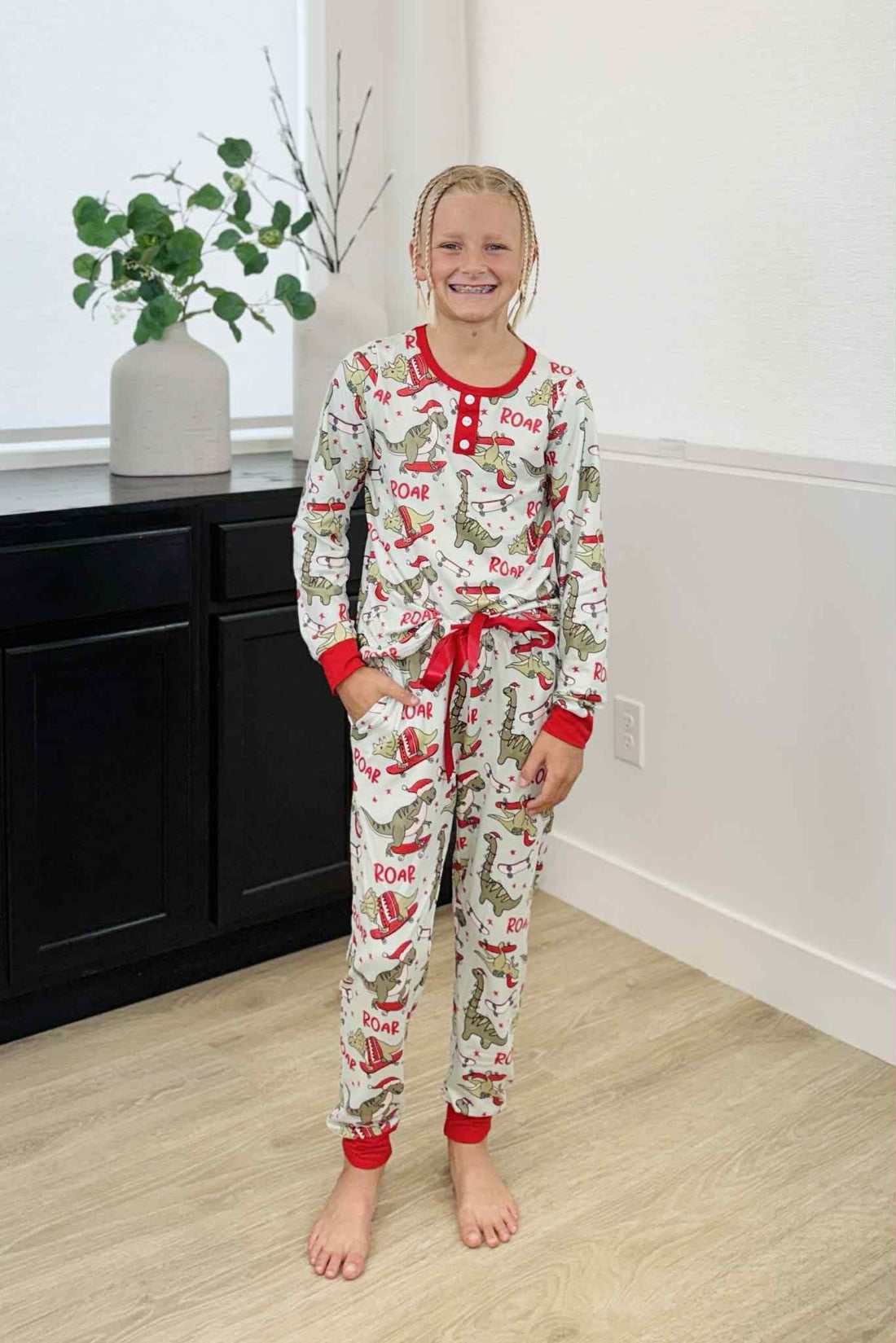 PREORDER • FAMILY Dinos Christmas PJS
