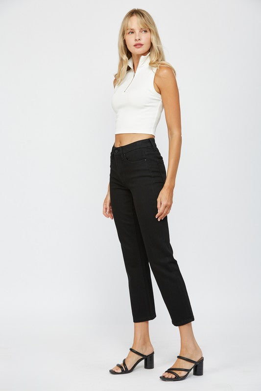 Throw On and Go Black Jeans