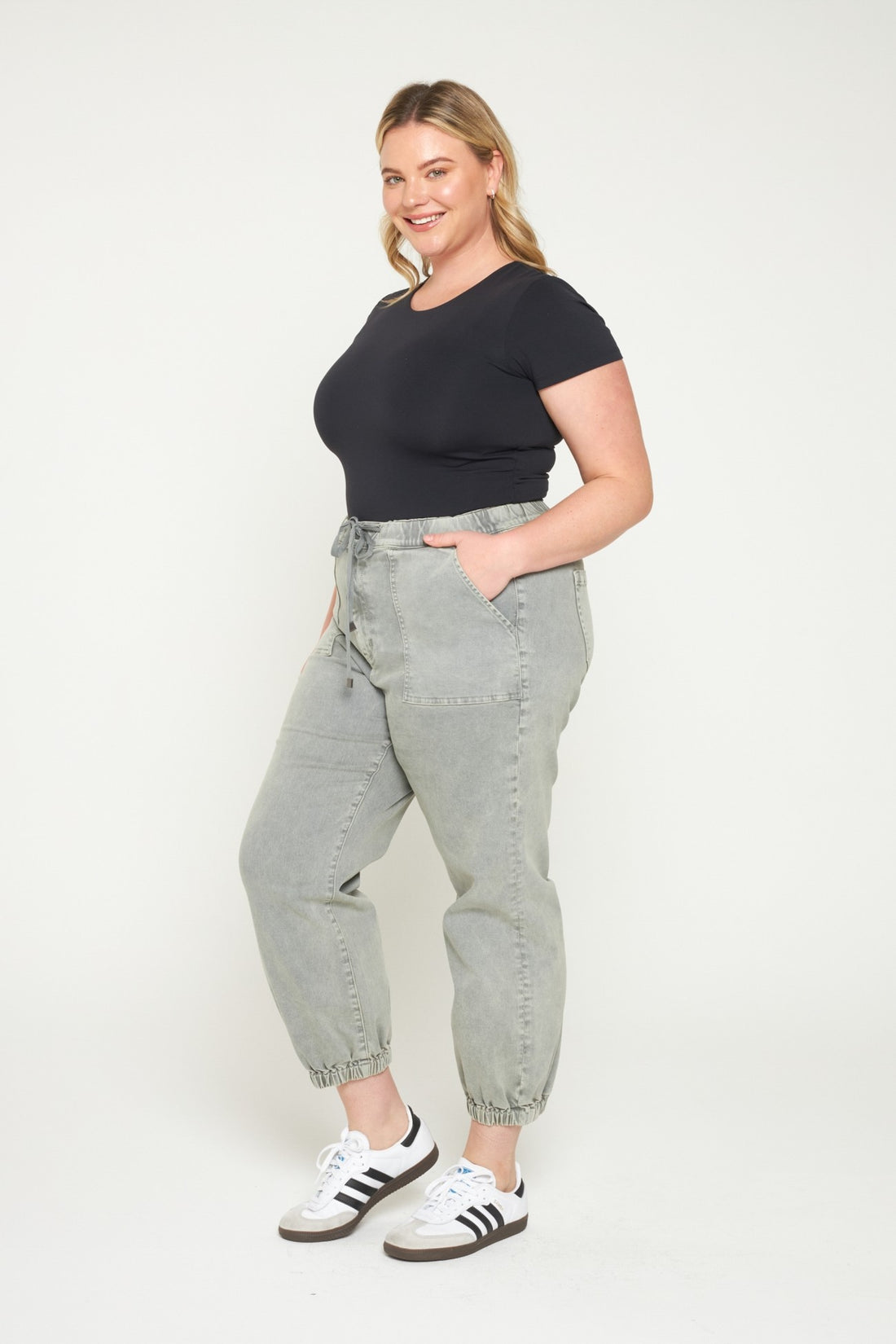Getting Ready Gray Joggers