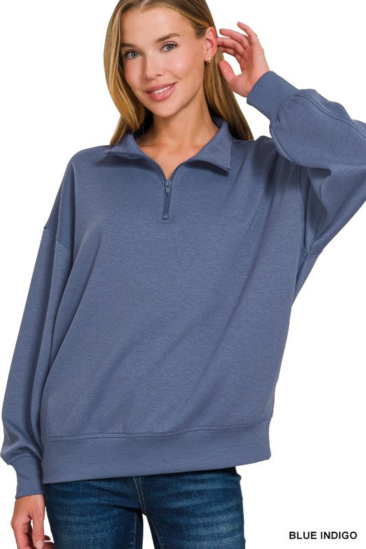 Daily Favorite Scuba Quater Zip