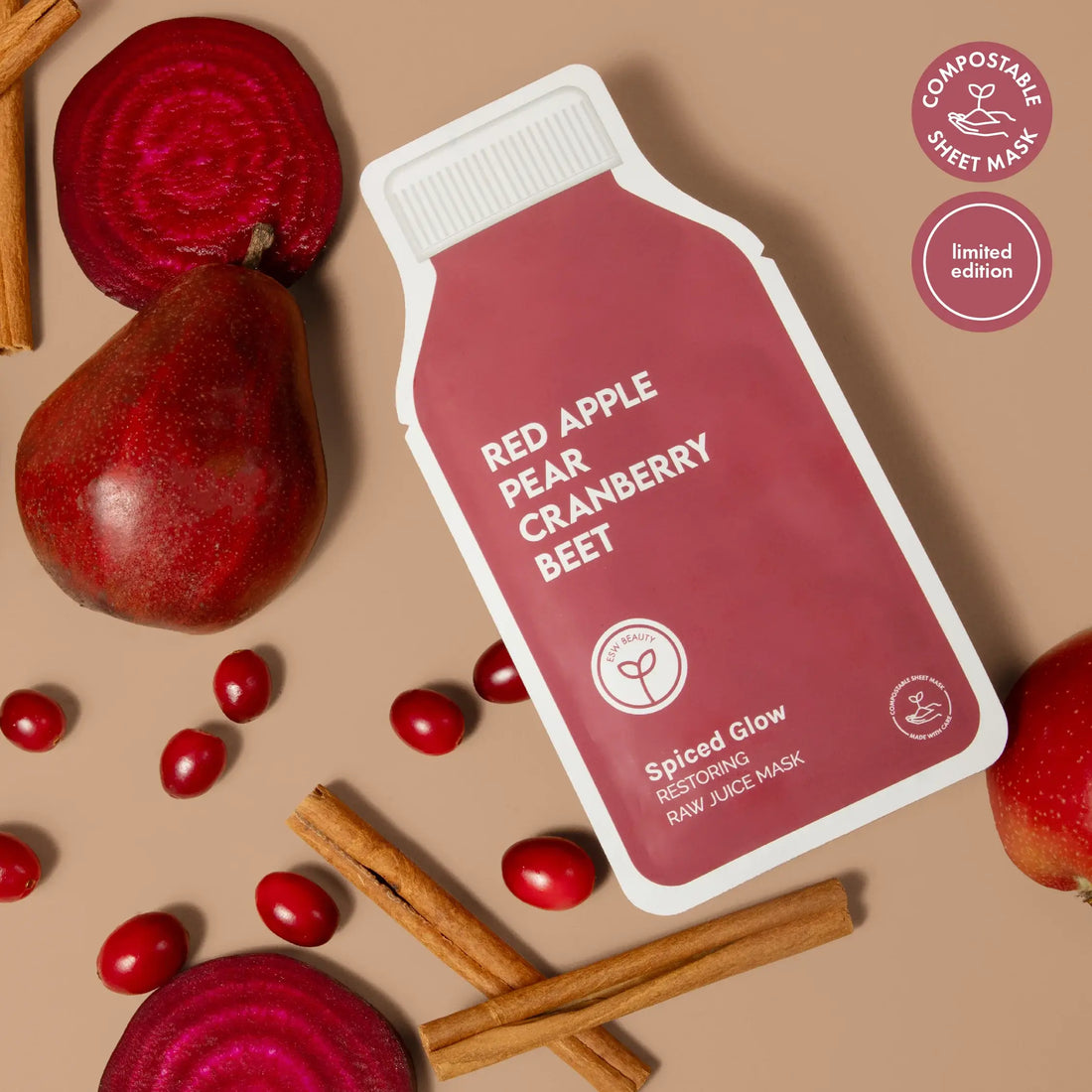 Spiced Glow Restoring Raw Juice Mask: With Peg Hole