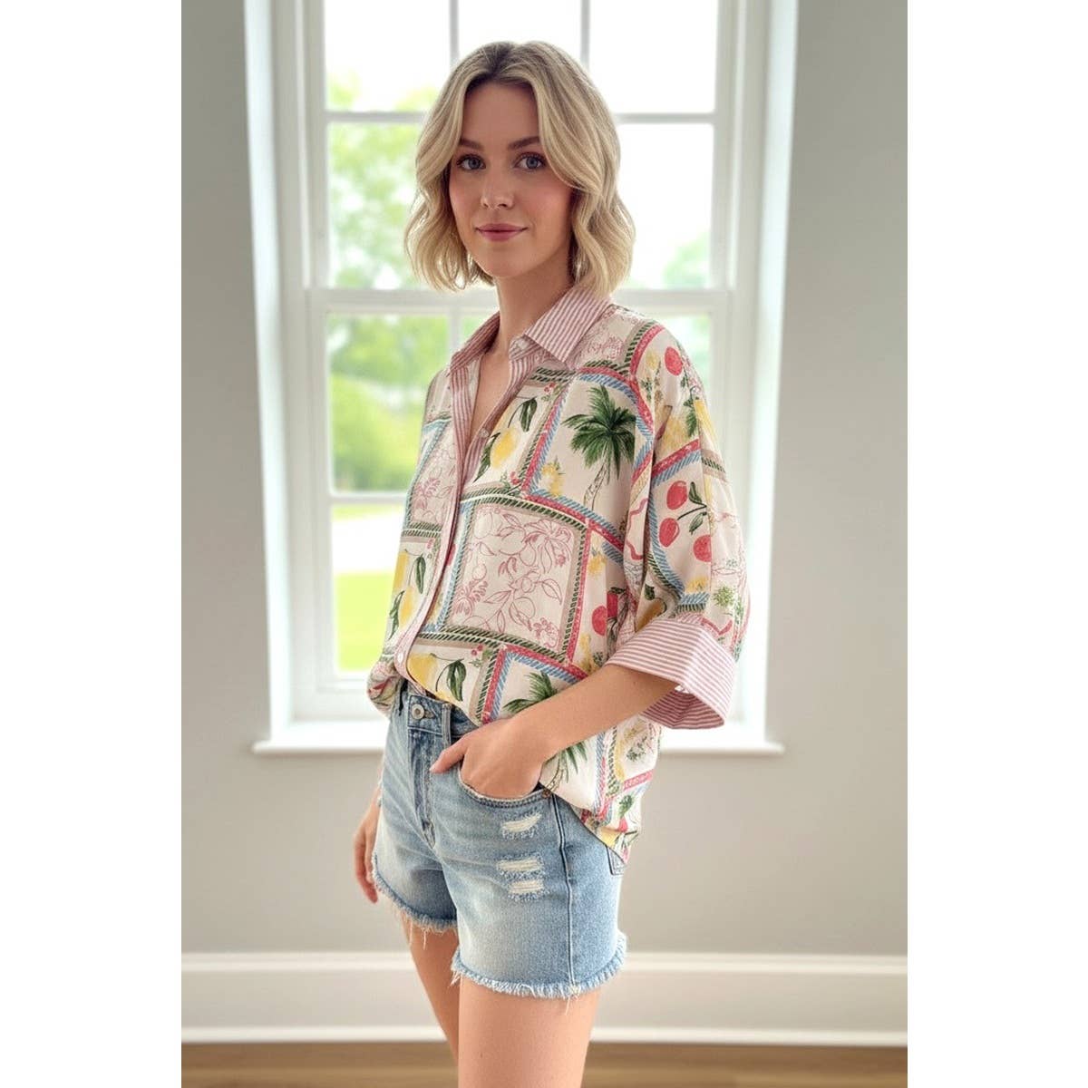 FRUIT PRINTED SHIRT