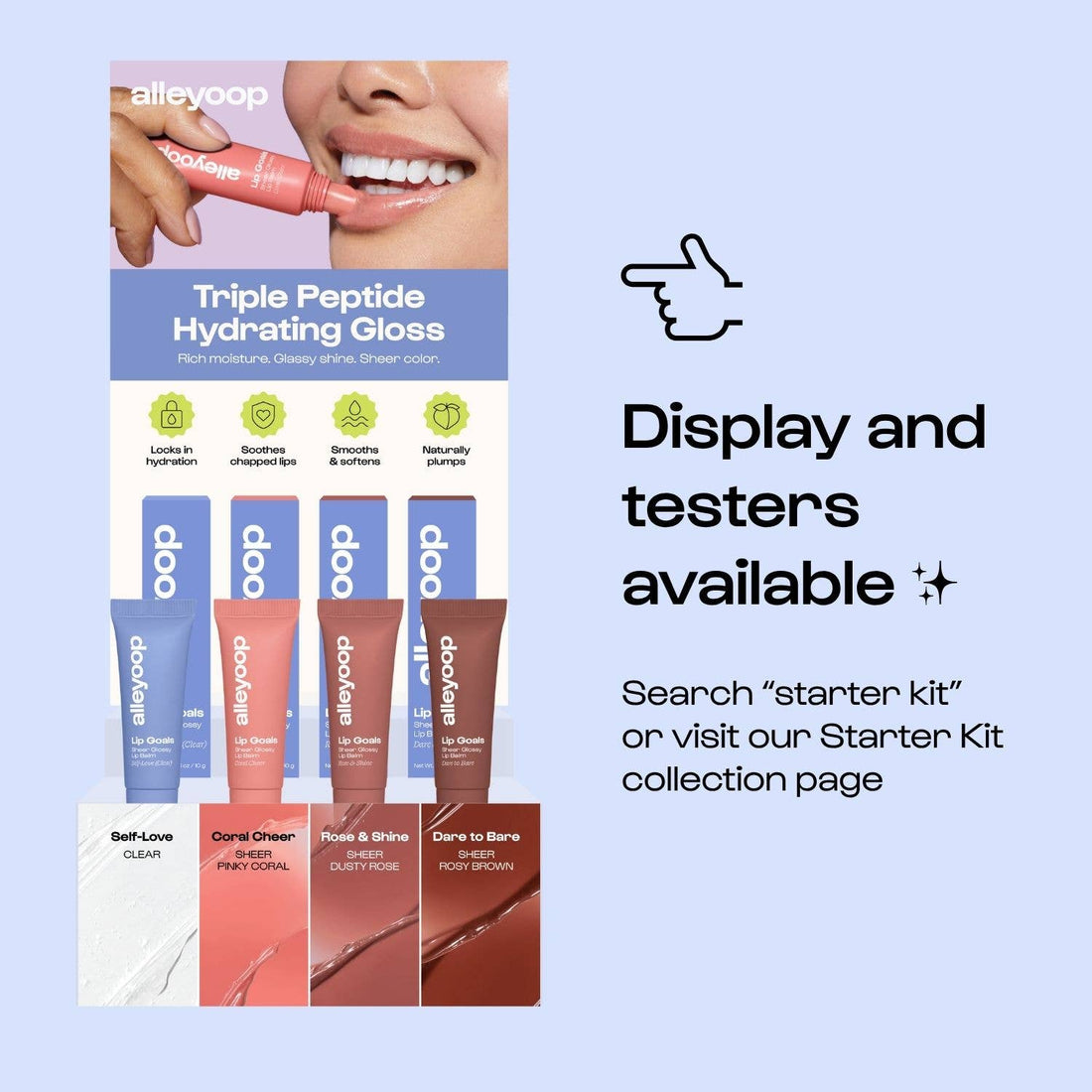 Rose &amp; Shine (Sheer Dusty Rose) Lip Goals Glossy Lip Balm: Rose &amp; Shine (Sheer dusty rose)