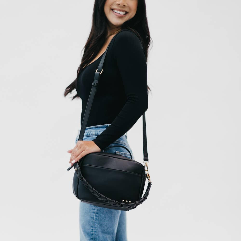 Harriet Handle Crossbody &amp; Shoulder Bag  / : Black