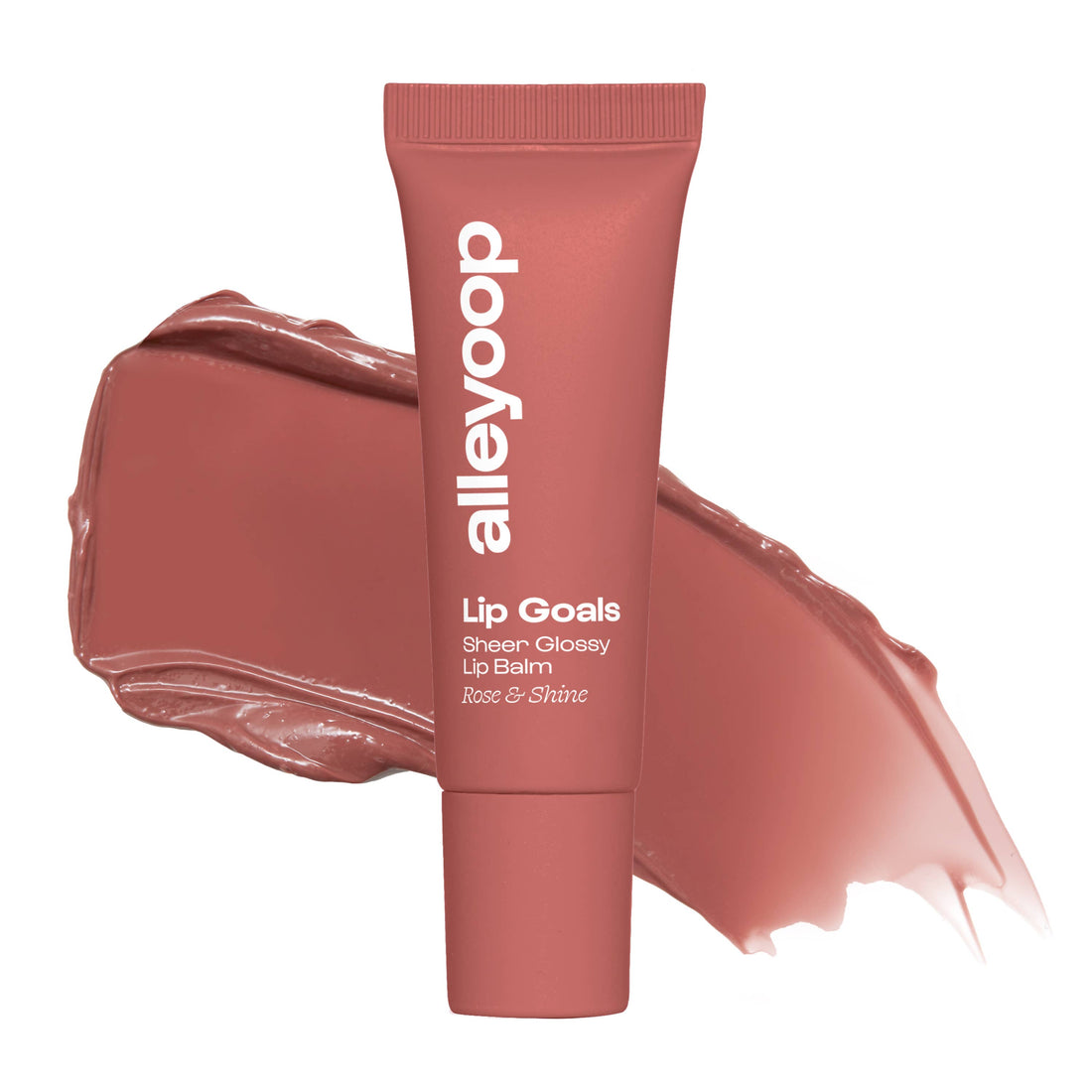 Rose &amp; Shine (Sheer Dusty Rose) Lip Goals Glossy Lip Balm: Rose &amp; Shine (Sheer dusty rose)