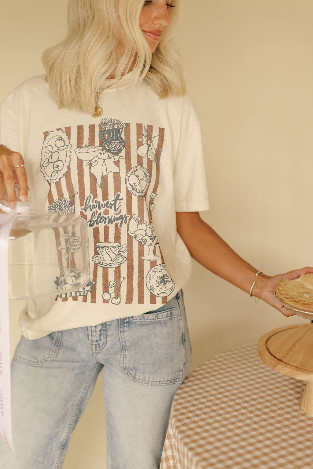 Harvest Blessing Graphic  Graphic Sweatshirt