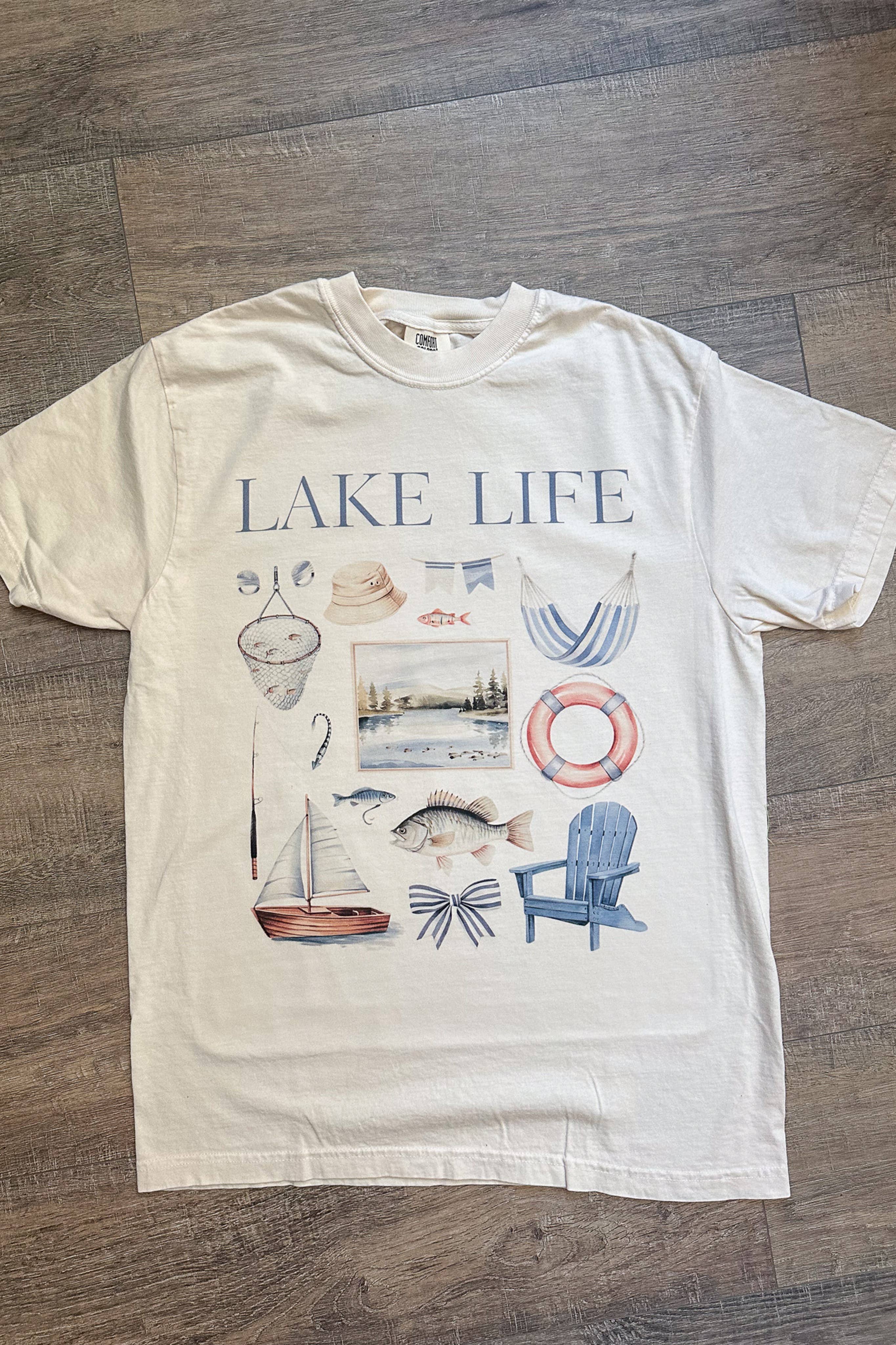 LAKE LIFE GRAPHIC TEE