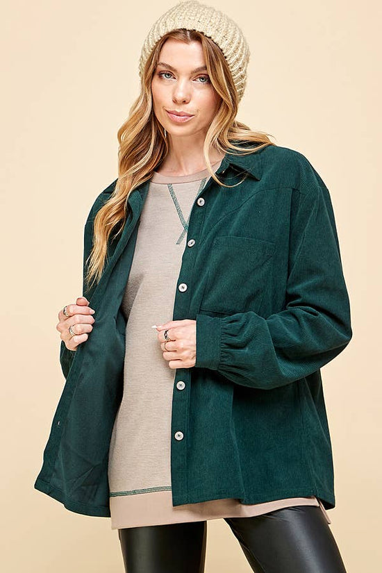 Evergreen Corduroy Jacket