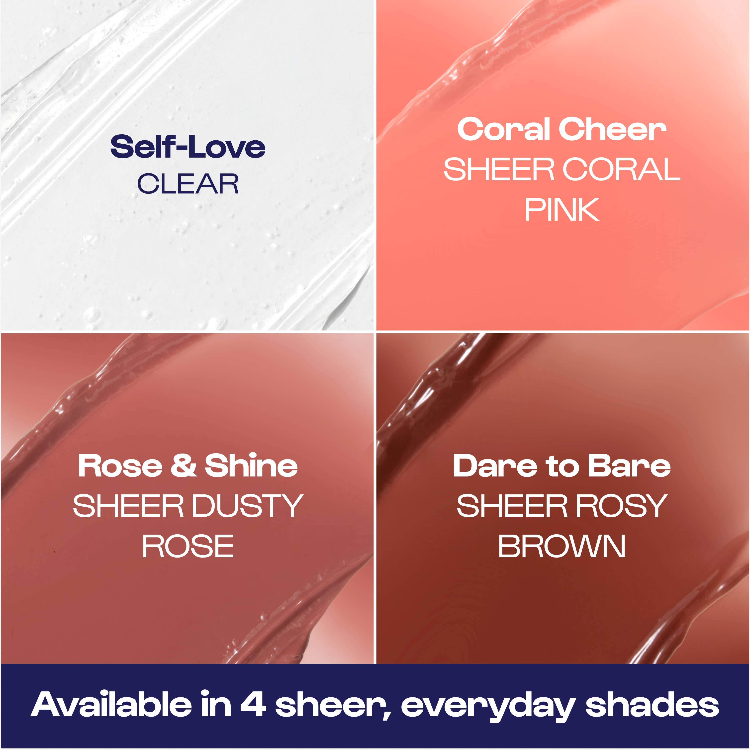 Rose &amp; Shine (Sheer Dusty Rose) Lip Goals Glossy Lip Balm: Rose &amp; Shine (Sheer dusty rose)