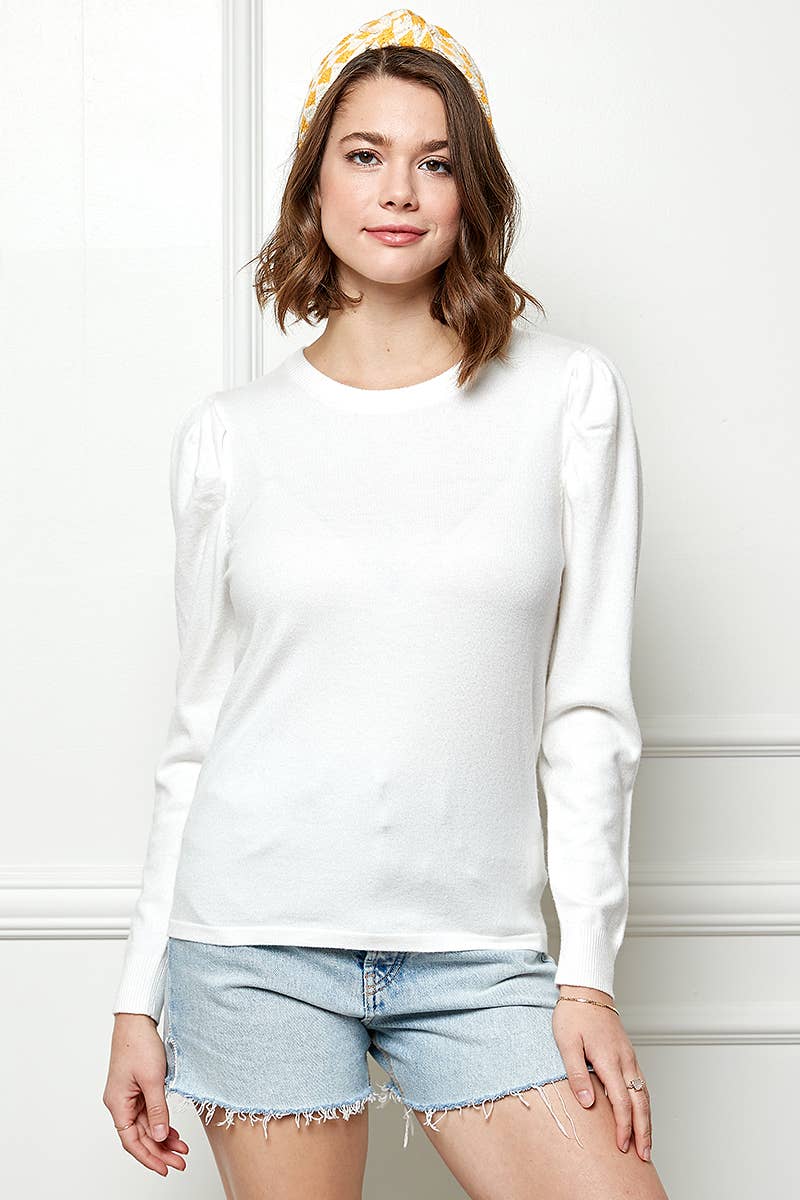 Generally Perfect White Sweater