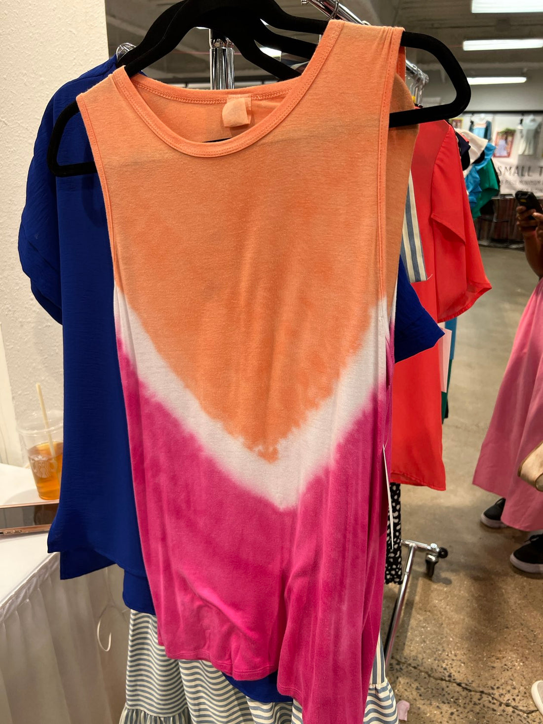 Bright Idea Tie Die Tank