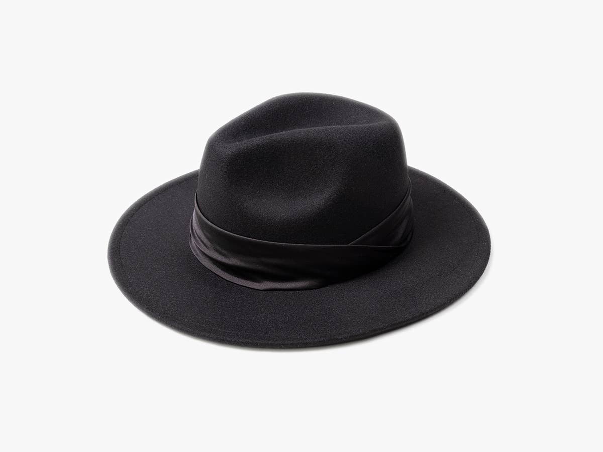 Tilly Fedora w/ Satin Band