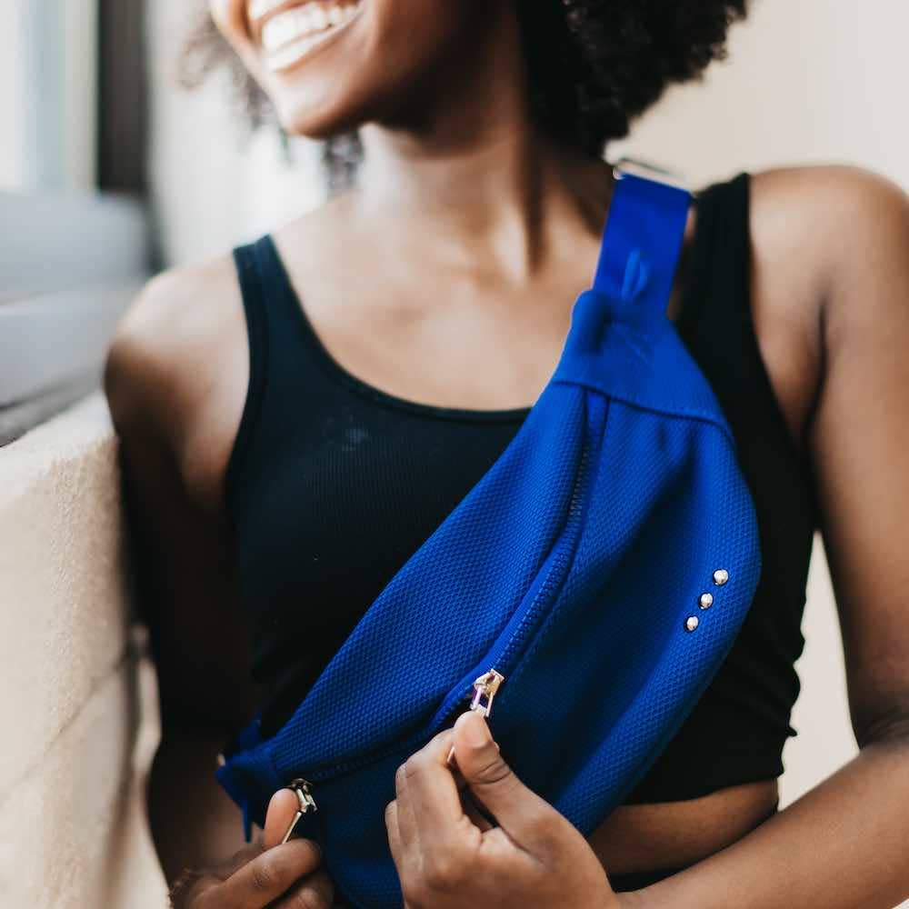 Fast and Free Athletic Bum Bag: Blue