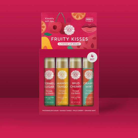 Fruity Kisses Tinted Lip Balm Set Of 4