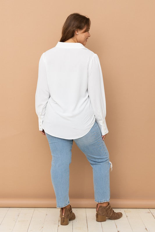 Luxe Work Day Blouse